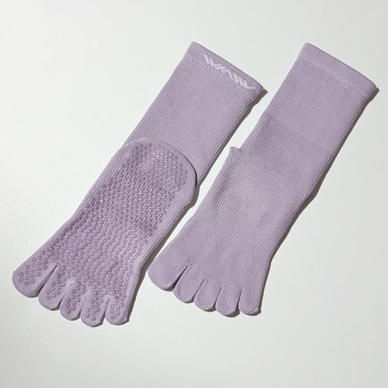 Calze sportive Olivenorma Barefoot Feel antiscivolo per Pilates, Barre e allenamento, con design flessibile e leggero, ideali anche per lo yoga. - image 9