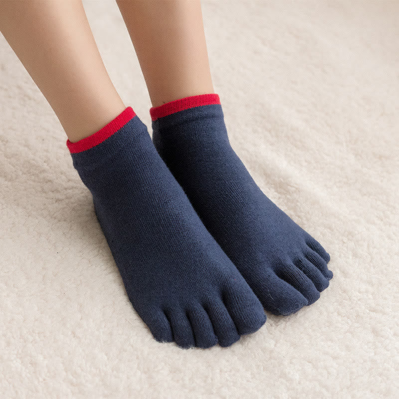 Calzini da pilates antiscivolo Olivenorma a tinta unita, ideali per yoga, barre e allenamento. Realizzati in cotone traspirante, offrono comfort e stabilità. - image 13