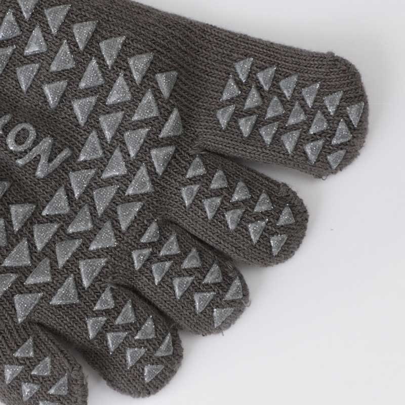 Calzini Olivenorma Yoga Pilates antiscivolo a cinque dita tinta unita - image 7