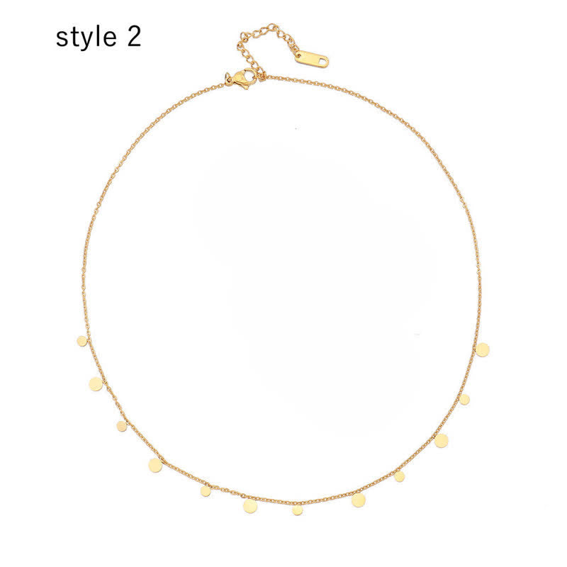 Collana con ciondolo stella luna turchese africano Olivenorma
