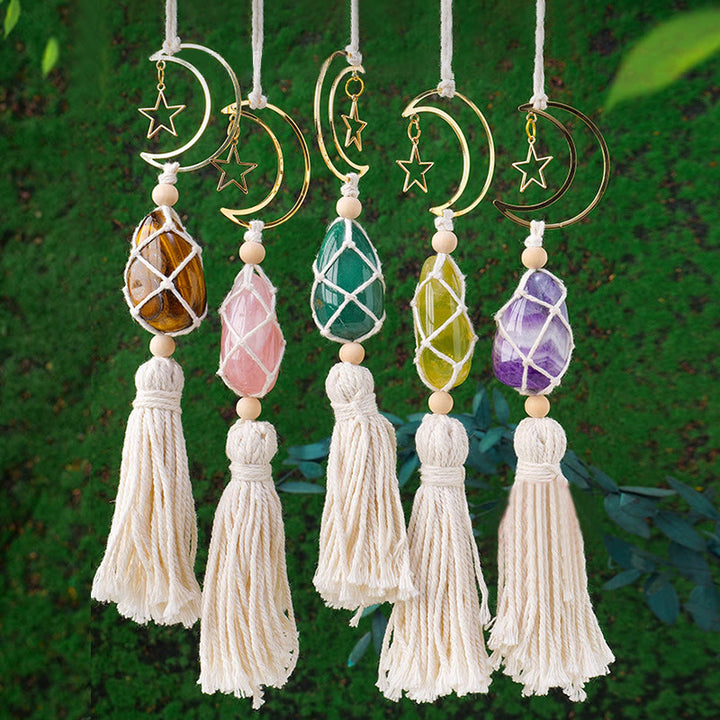 Ornamento pendente con pietra preziosa Reiki curativa naturale Olivenorma 