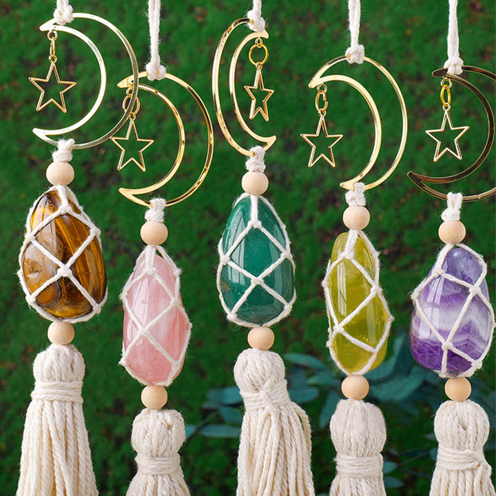 Ornamento pendente con pietra preziosa Reiki curativa naturale Olivenorma 