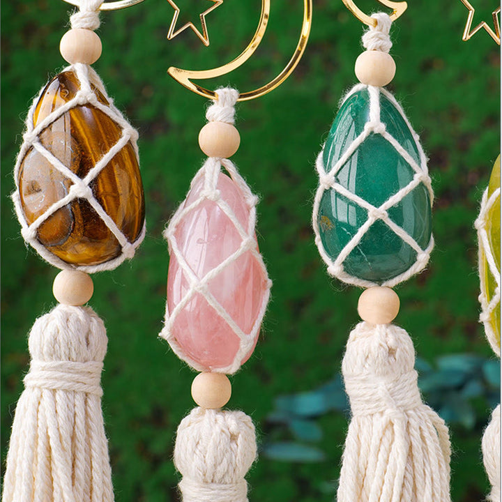 Ornamento pendente con pietra preziosa Reiki curativa naturale Olivenorma 