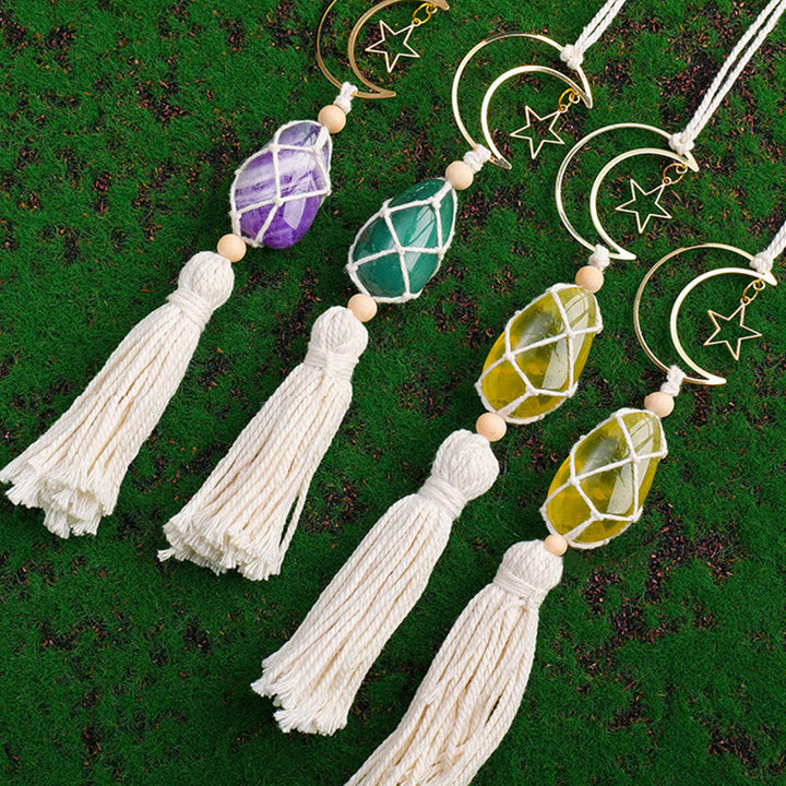 Ornamento pendente con pietra preziosa Reiki curativa naturale Olivenorma 