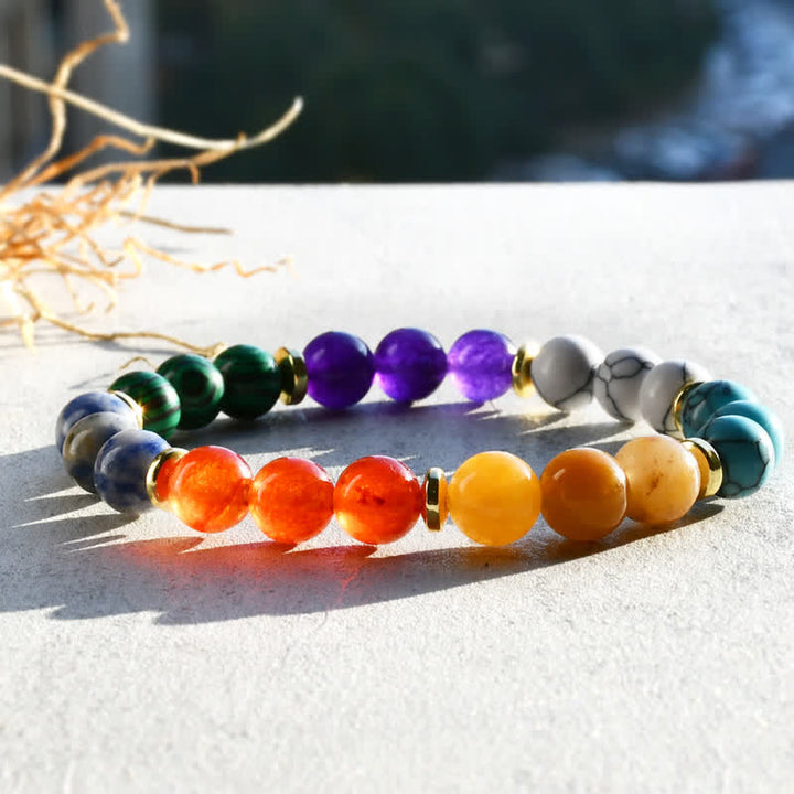 Bracciale con perline Chakra Olivenorma 