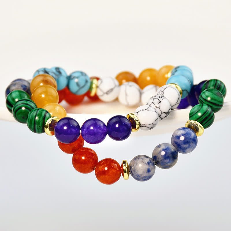 Bracciale con perline Chakra Olivenorma 