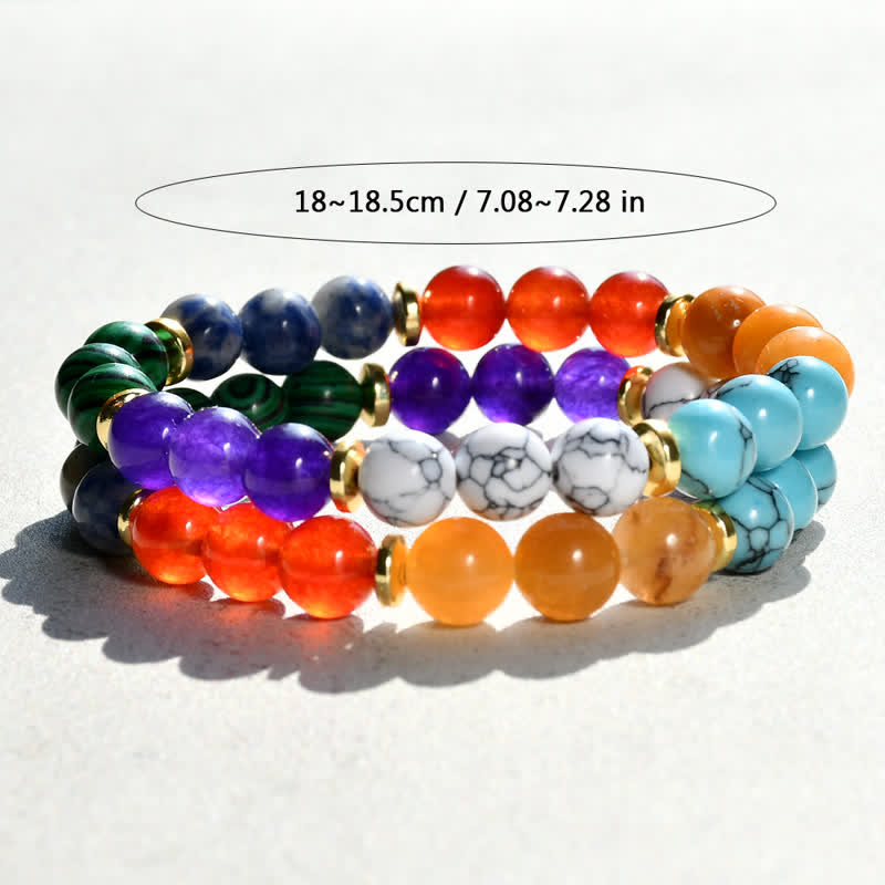 Bracciale con perline Chakra Olivenorma 