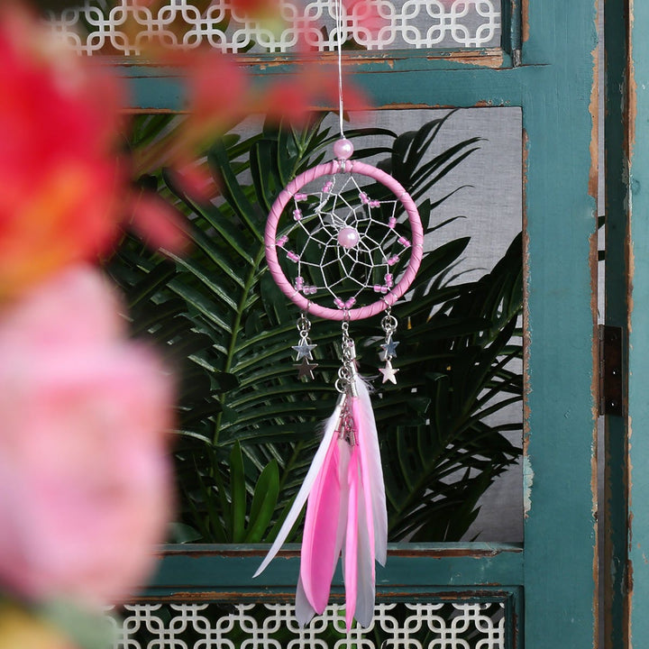 Ornamento da appendere acchiappasogni con pietra preziosa dell'albero della vita Olivenorma 