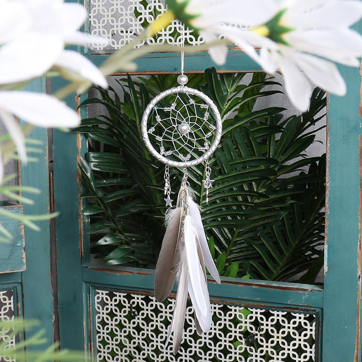 Ornamento da appendere acchiappasogni con pietra preziosa dell'albero della vita Olivenorma 