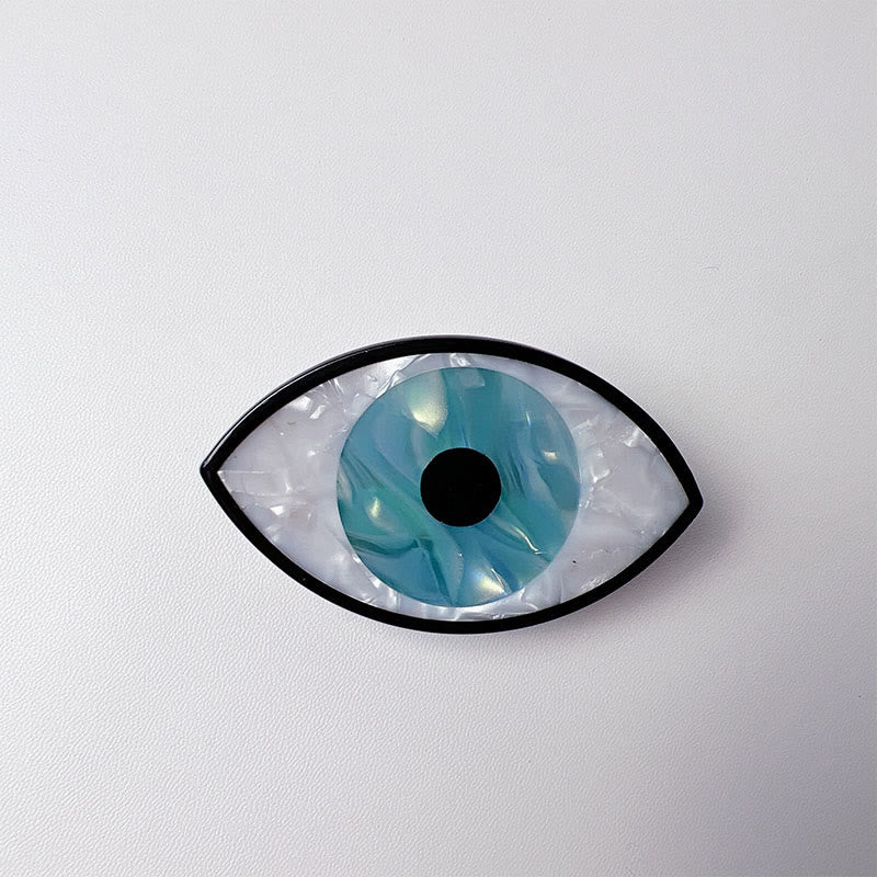 Olivenorma fermaglio per capelli con occhio malvagio 