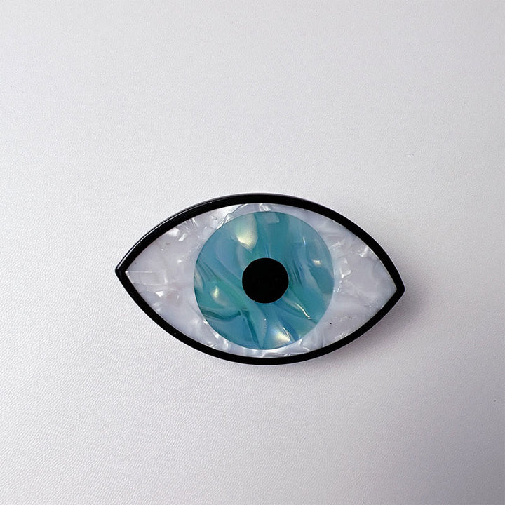 Olivenorma fermaglio per capelli con occhio malvagio 