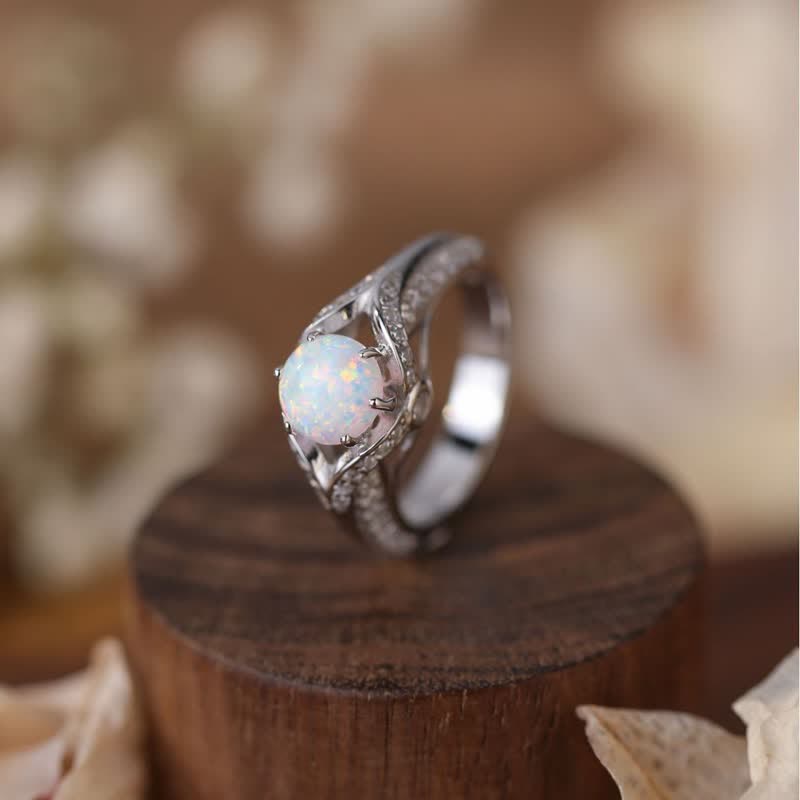 Anello di lusso Olivenorma Natural Opal Light