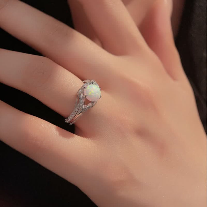 Anello di lusso Olivenorma Natural Opal Light
