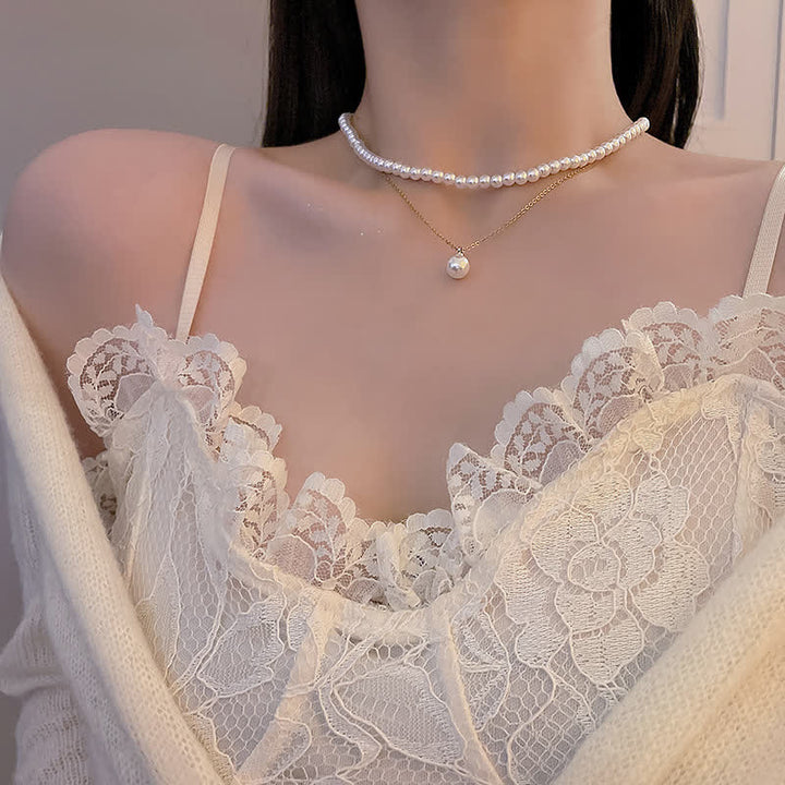 Collana con ciondolo a forma di cuore in zircone bianco opale Olivenorma