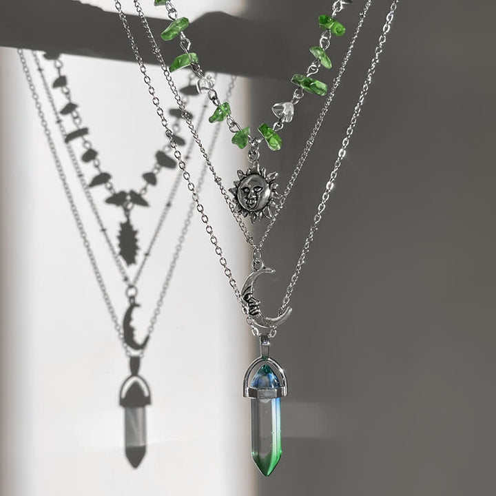 Collana con perline etniche Olivenorma Ghiaia Albero della Vita