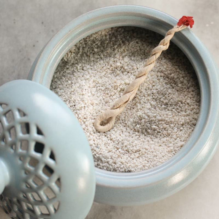 Olivenorma Bruciatore di incenso in ceramica Ciotola per incenso