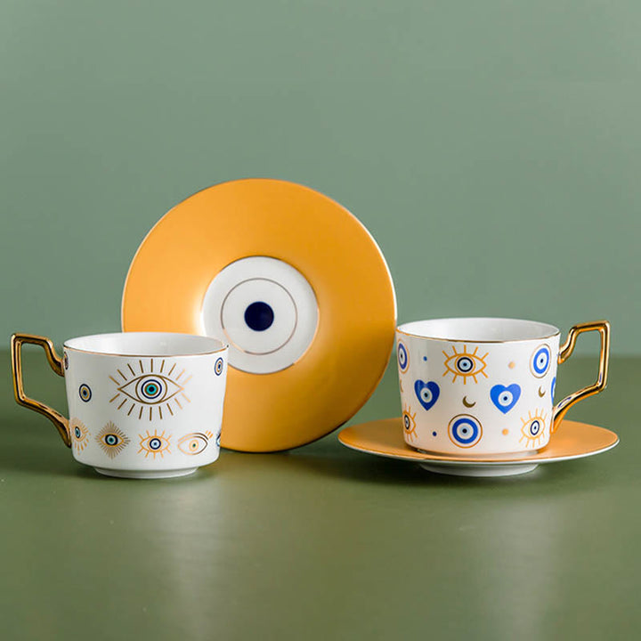 Olivenorma Yasmeen Artisan Evil Eye Tazza da caffè