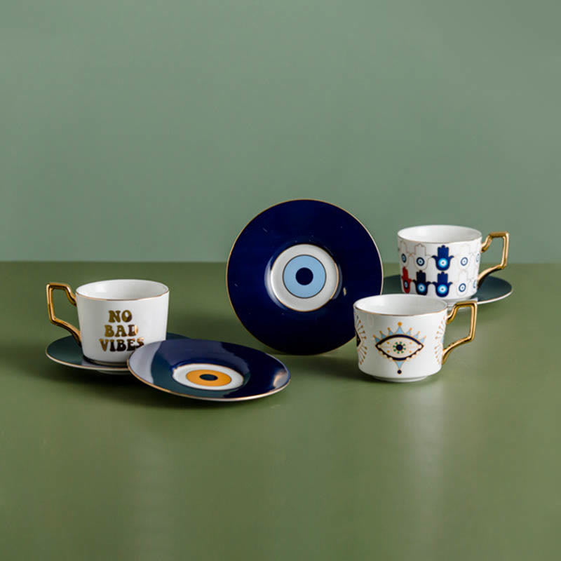 Olivenorma Yasmeen Artisan Evil Eye Tazza da caffè