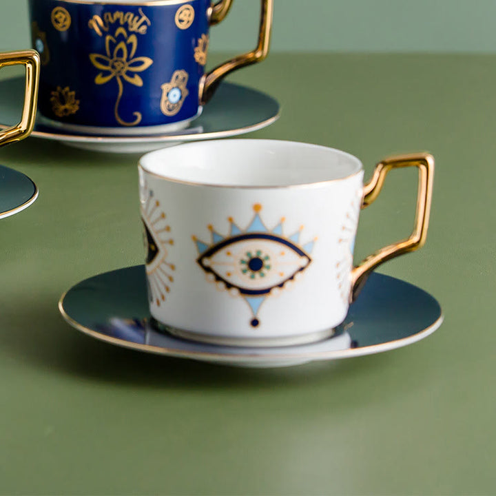 Olivenorma Yasmeen Artisan Evil Eye Tazza da caffè