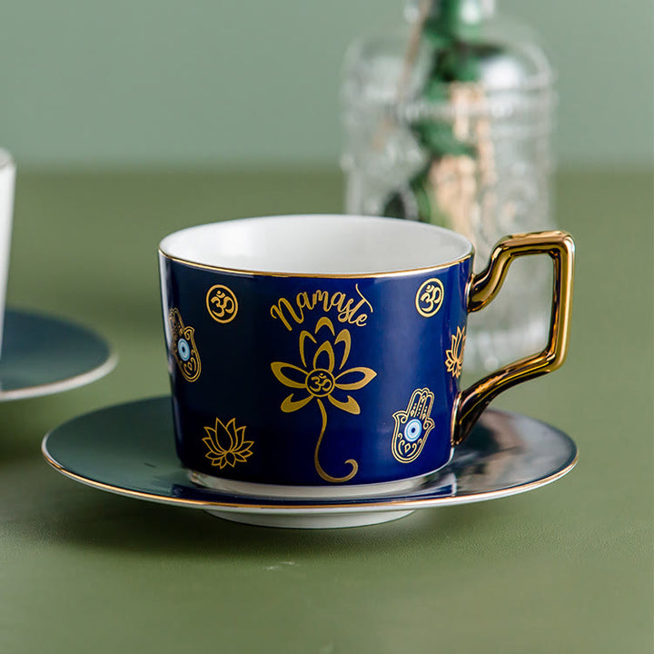 Olivenorma Yasmeen Artisan Evil Eye Tazza da caffè