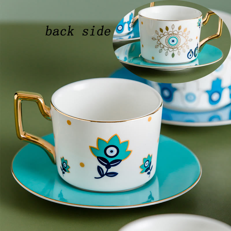 Olivenorma Yasmeen Artisan Evil Eye Tazza da caffè