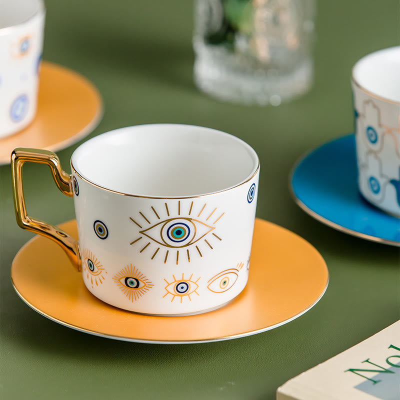Olivenorma Yasmeen Artisan Evil Eye Tazza da caffè
