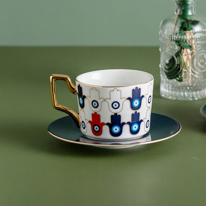 Olivenorma Yasmeen Artisan Evil Eye Tazza da caffè