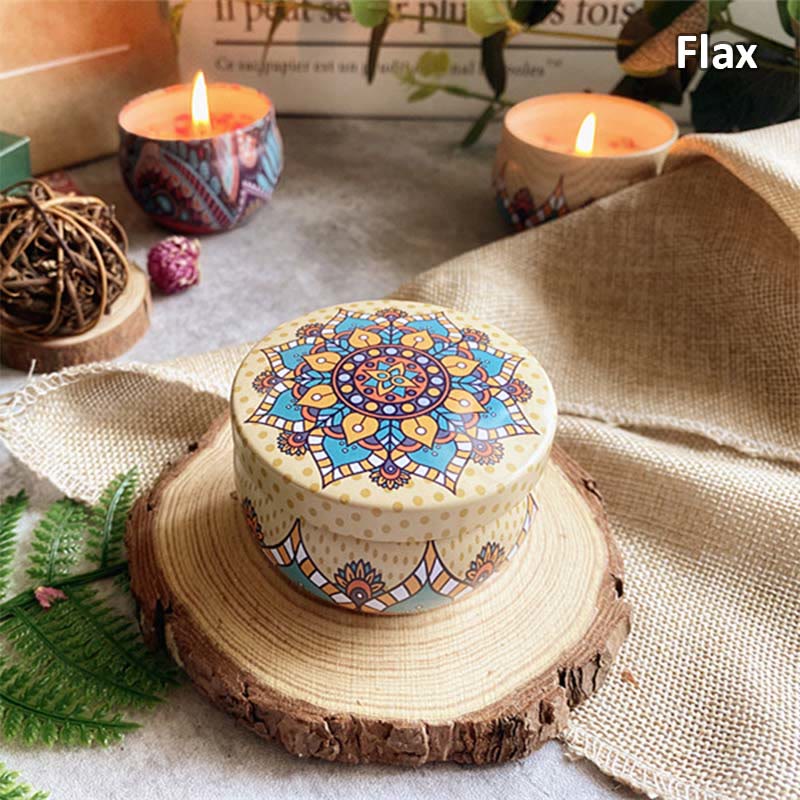 Olivenorma Candela profumata in cera di soia naturale Aromaterapia con cristalli curativi