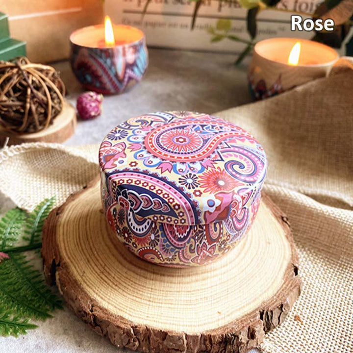 Olivenorma Candela profumata in cera di soia naturale Aromaterapia con cristalli curativi