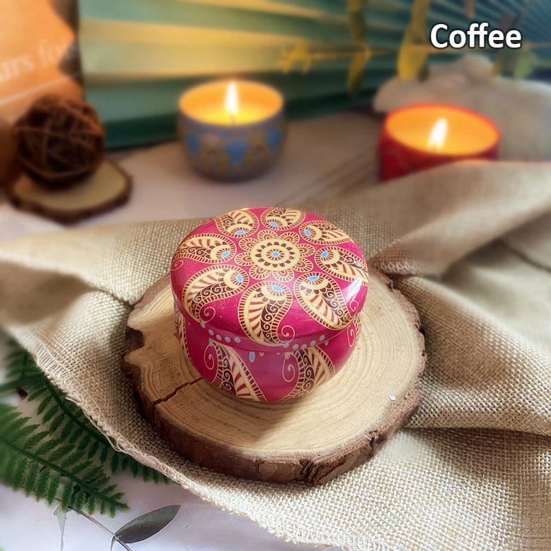 Olivenorma Candela profumata in cera di soia naturale Aromaterapia con cristalli curativi