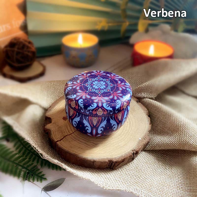 Olivenorma Candela profumata in cera di soia naturale Aromaterapia con cristalli curativi