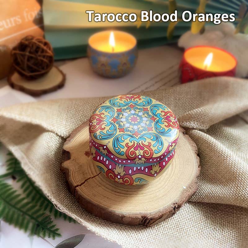 Olivenorma Candela profumata in cera di soia naturale Aromaterapia con cristalli curativi