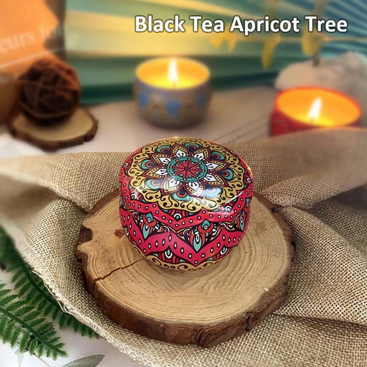 Olivenorma Candela profumata in cera di soia naturale Aromaterapia con cristalli curativi