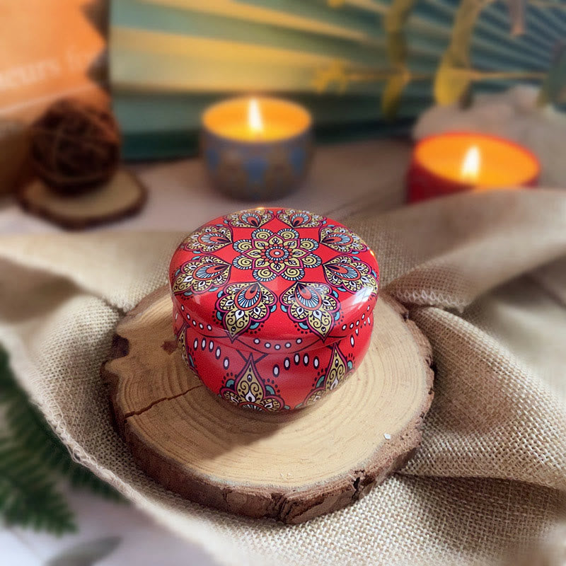 Olivenorma Candela profumata in cera di soia naturale Aromaterapia con cristalli curativi