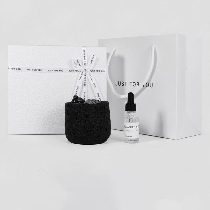 Olivenorma Essential Oil Crystal Diffuser Gift Set Cristallo Aromaterapia