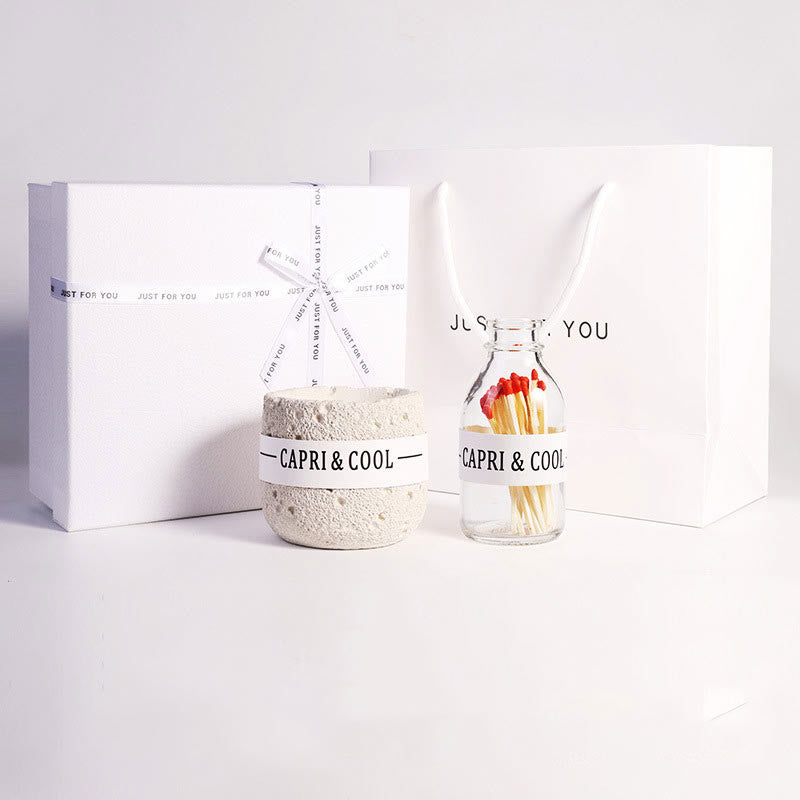 Olivenorma Essential Oil Crystal Diffuser Gift Set Cristallo Aromaterapia