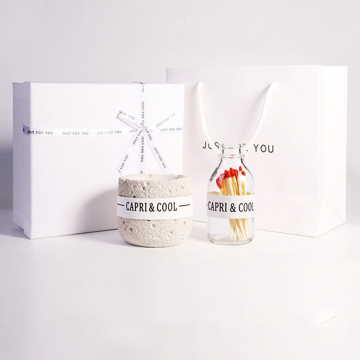 Olivenorma Essential Oil Crystal Diffuser Gift Set Cristallo Aromaterapia