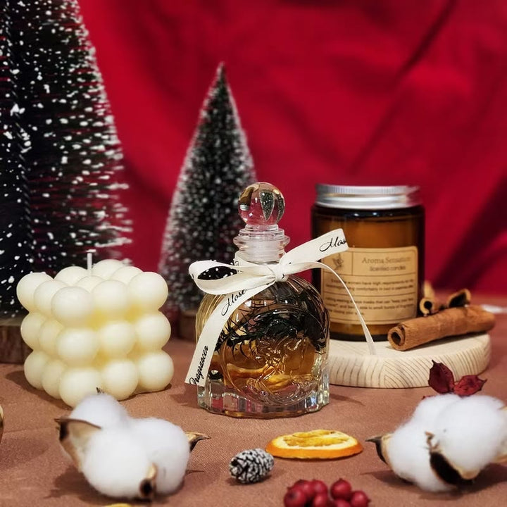 Olivenorma Essential Oil Crystal Diffuser Gift Set Cristallo Aromaterapia