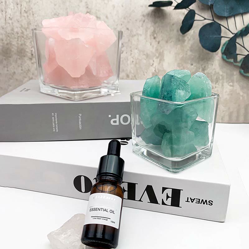 Olivenorma Healing Crystal Stones Diffusore di cristalli per aromaterapia