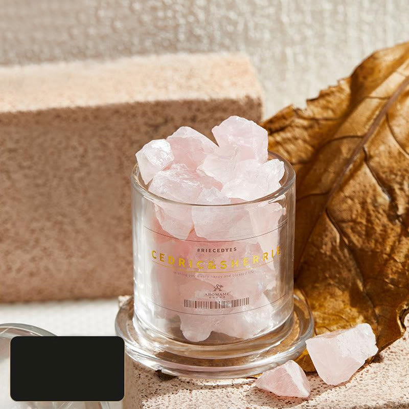 Diffusore in pietra naturale Olivenorma con cristalli di oli essenziali per aromaterapia