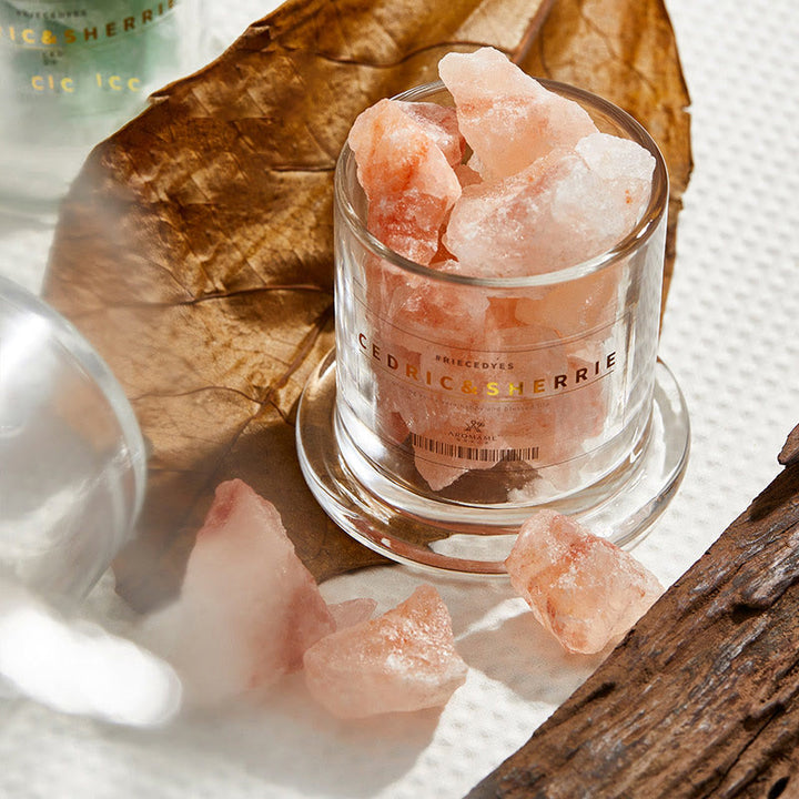 Diffusore in pietra naturale Olivenorma con cristalli di oli essenziali per aromaterapia