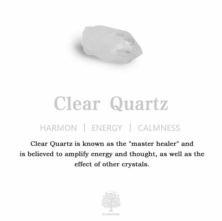 Olivenorma Healing Crystal Stones Diffusore di cristalli per aromaterapia