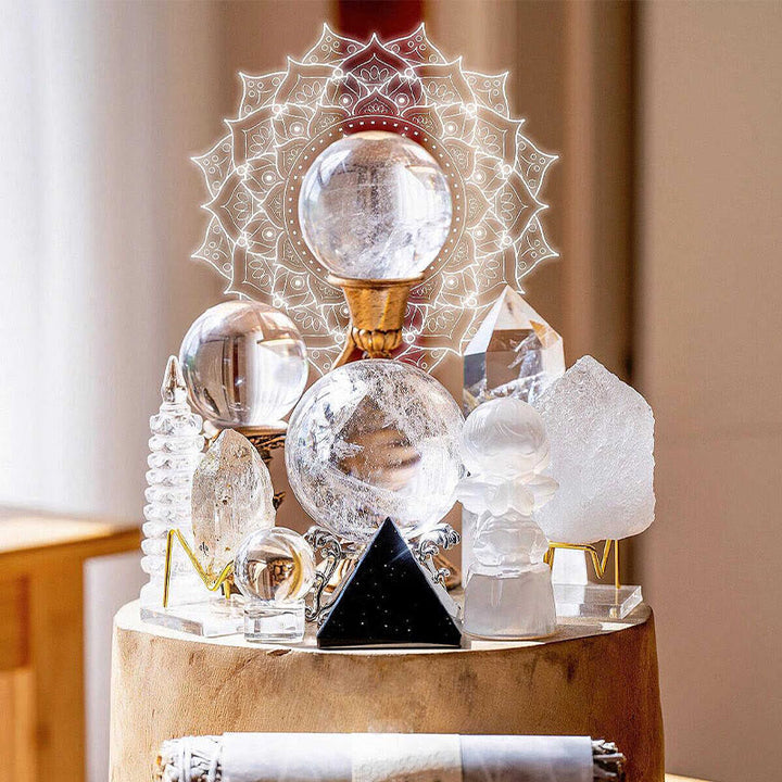 Olivenorma Clear Crystal INNAMORATI di cristalli energetici Array