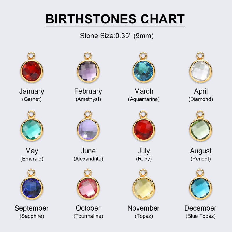 Olivenorma Collana con ciondolo con pietra portafortuna personalizzata con nome da donna