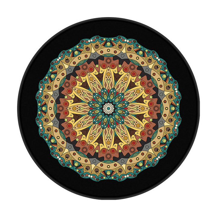 Tappeto Olivenorma Boho Round Area Tappeto Mandala