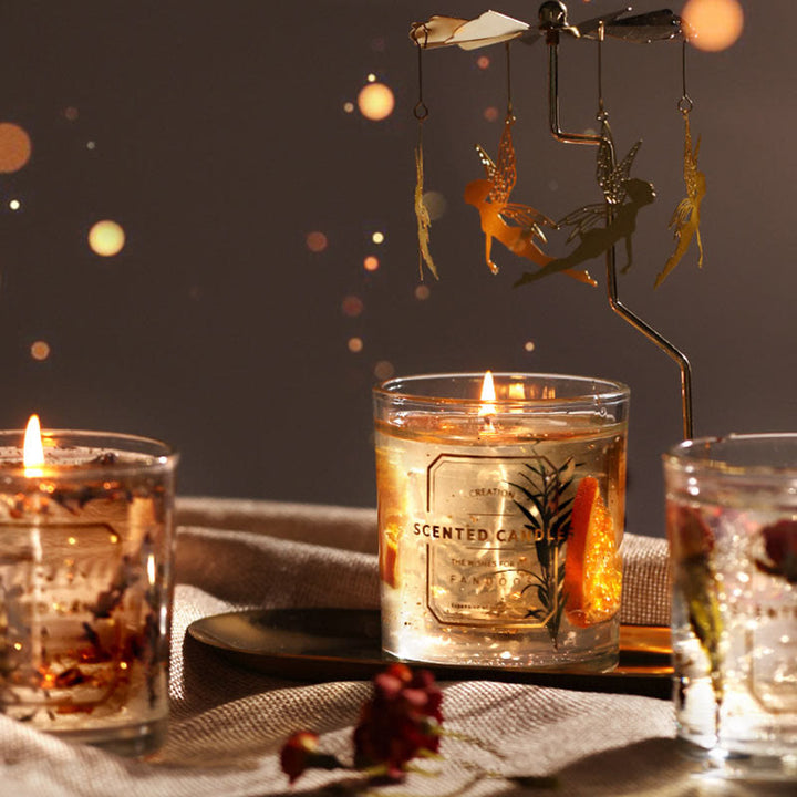 Candela profumata in vetro Olivenorma per San Valentino