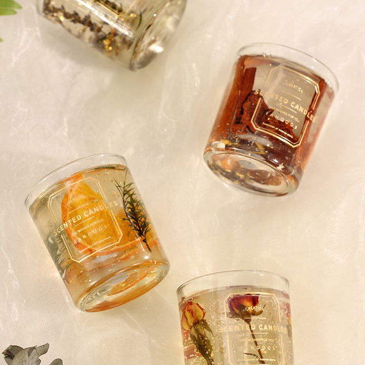 Candela profumata in vetro Olivenorma per San Valentino