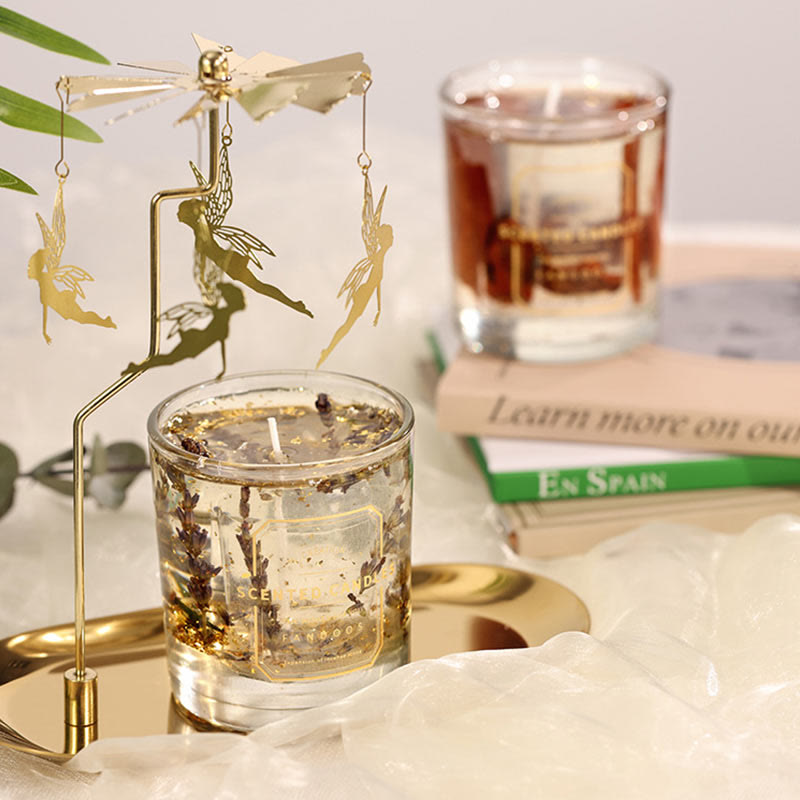 Candela profumata in vetro Olivenorma per San Valentino