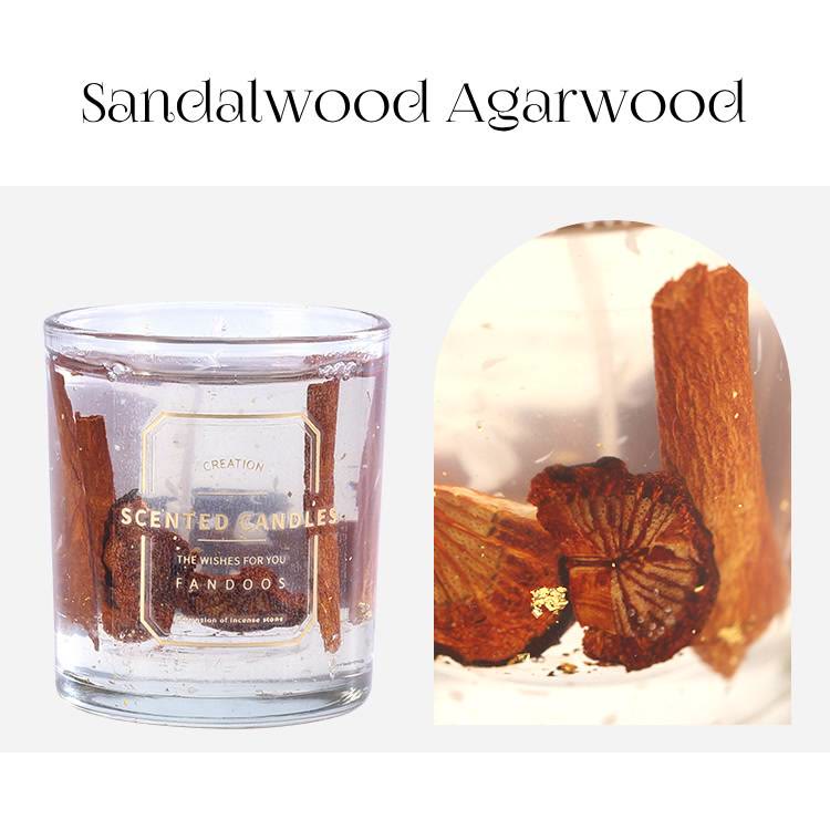 Candela profumata in vetro Olivenorma per San Valentino