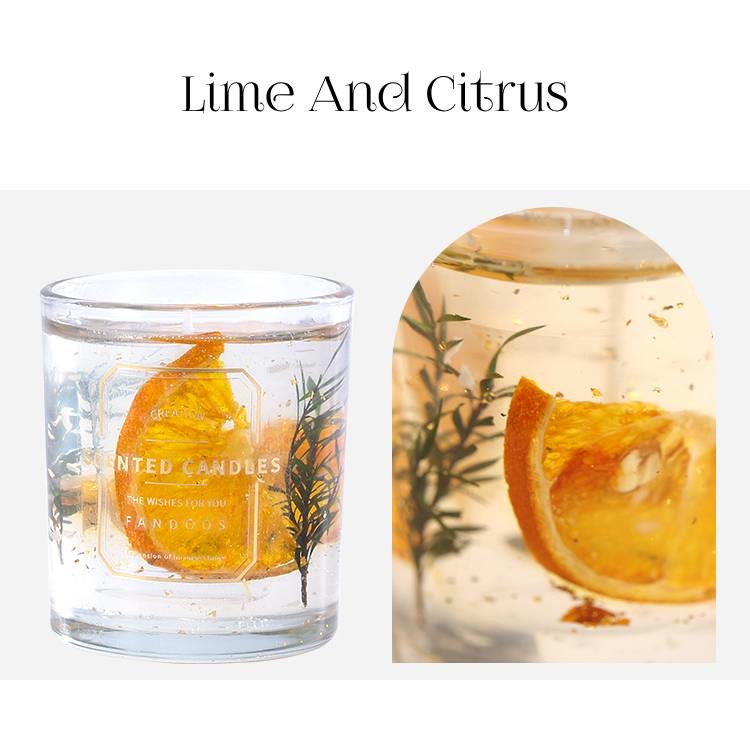 Candela profumata in vetro Olivenorma per San Valentino